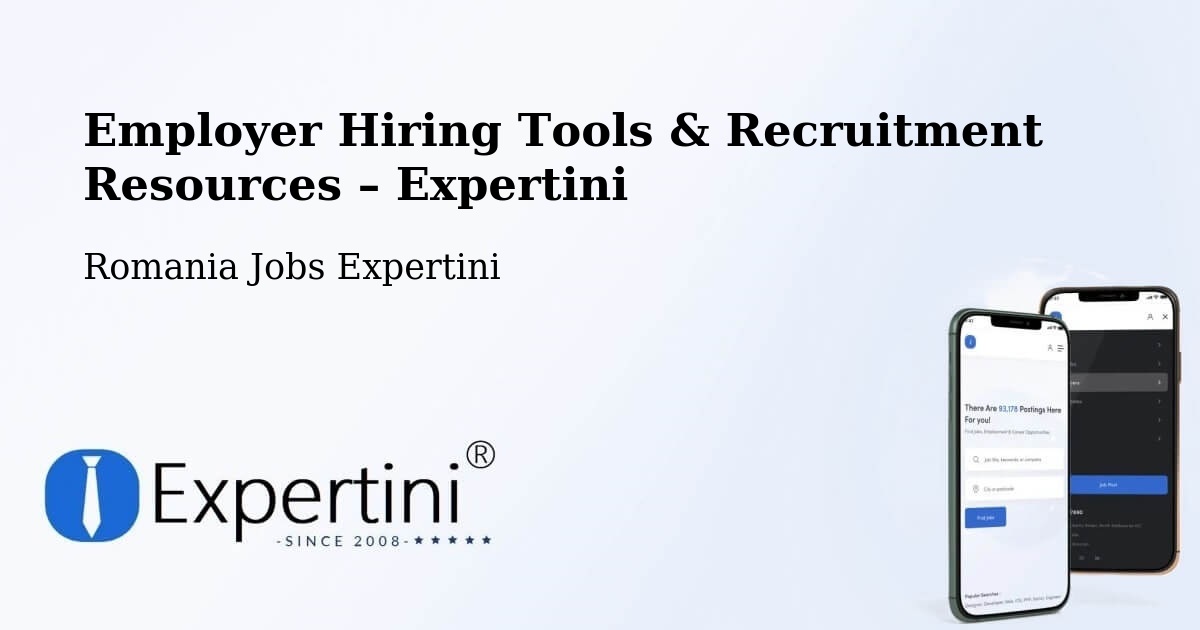 Employer Hiring Tools & Recruitment Resources – Comuna Cerna - Comuna Cerna, Romania Jobs Expertini