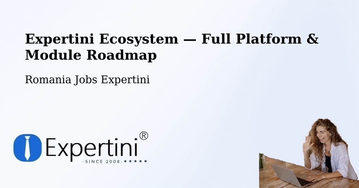 Expertini Ecosystem — Full Platform & Module Roadmap – Comuna Cerna